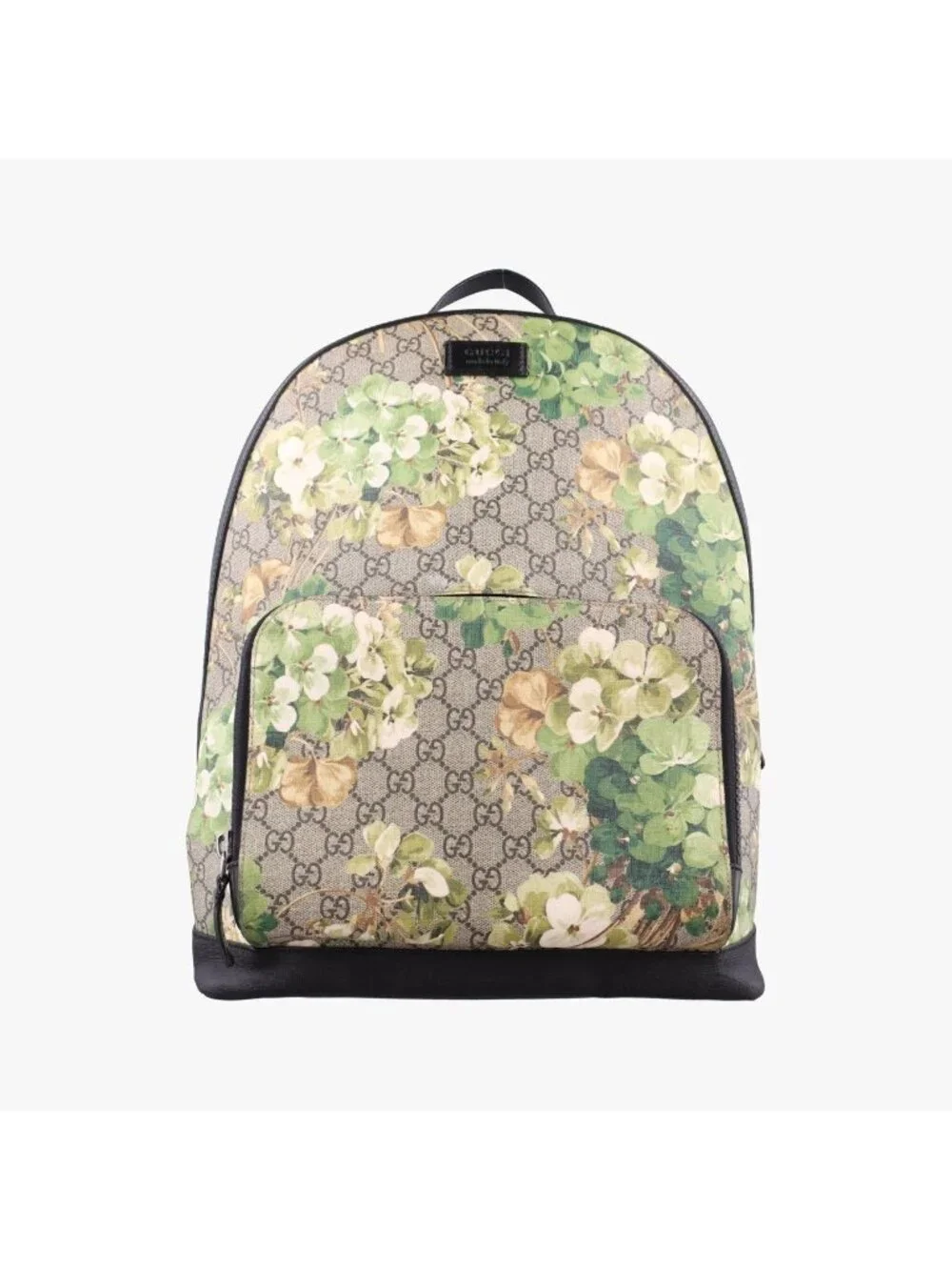 Gucci GG Blooms Beige Multi Leather Backpack